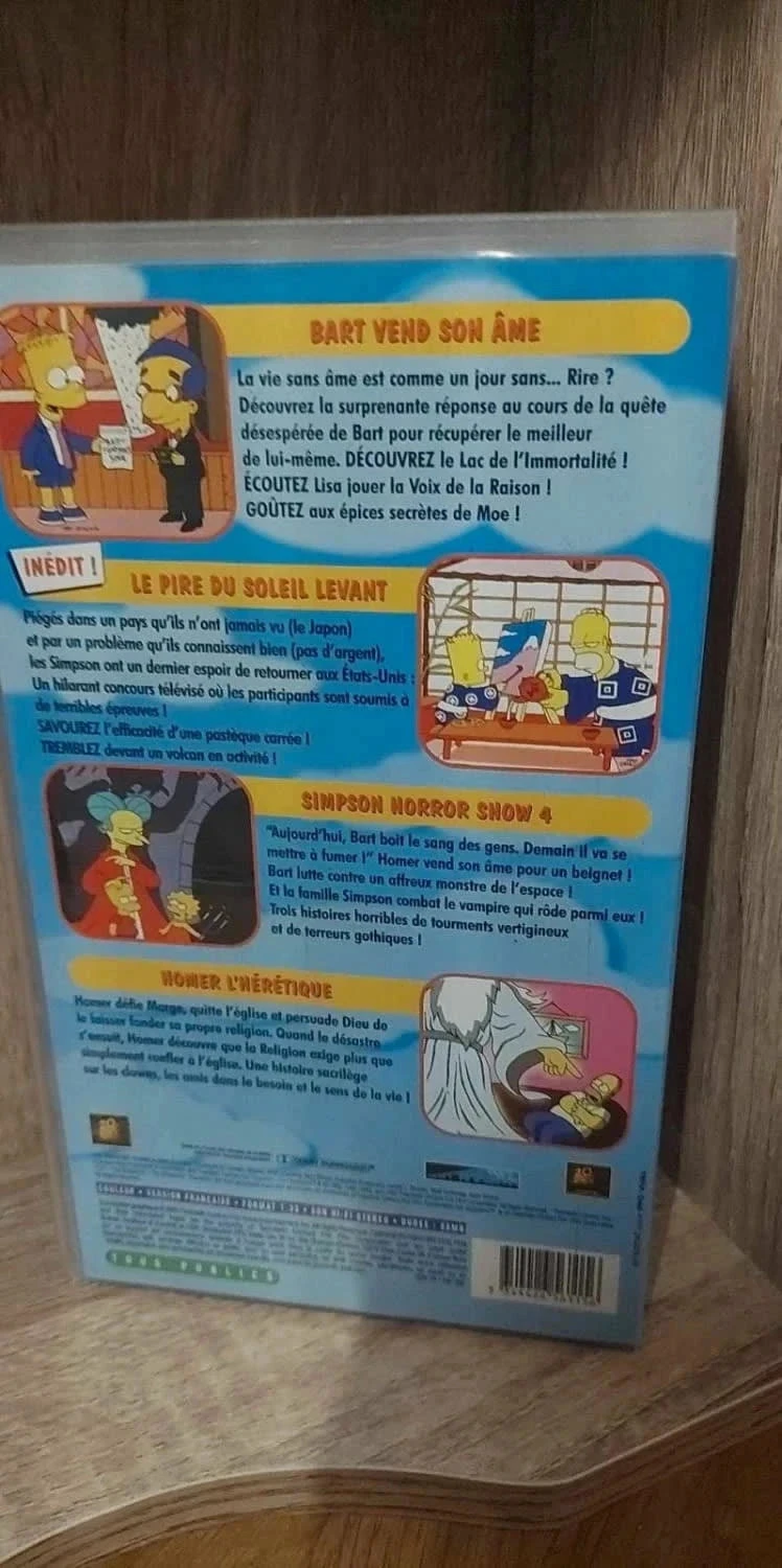 Cassete VHS Os Simpsons Anjos ou Demônios – photo 3